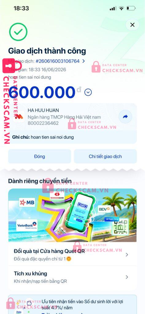 Ảnh bằng chứng