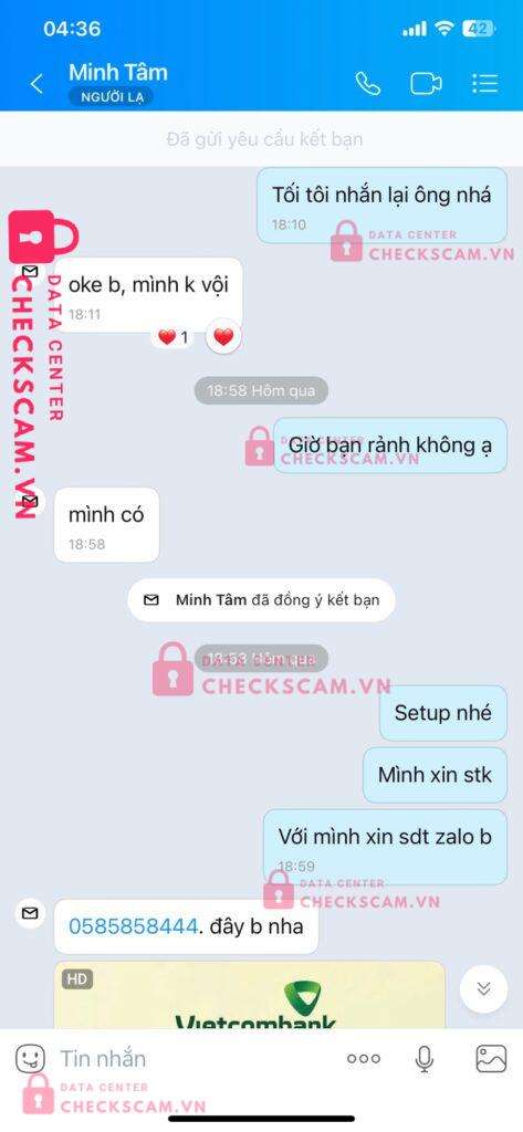 Ảnh bằng chứng