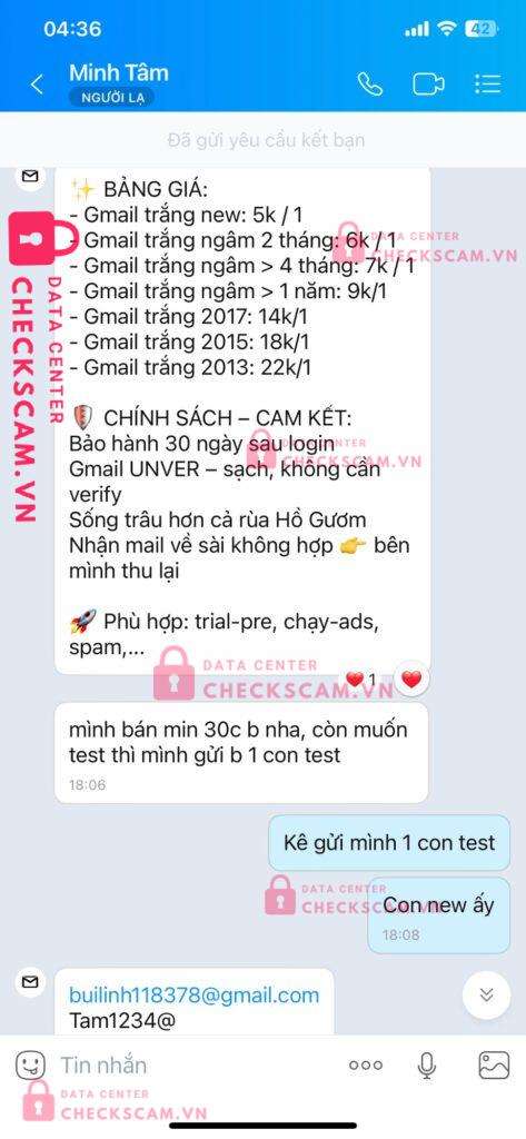 Ảnh bằng chứng