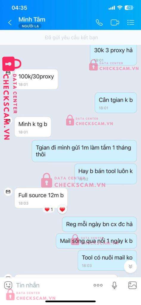 Ảnh bằng chứng