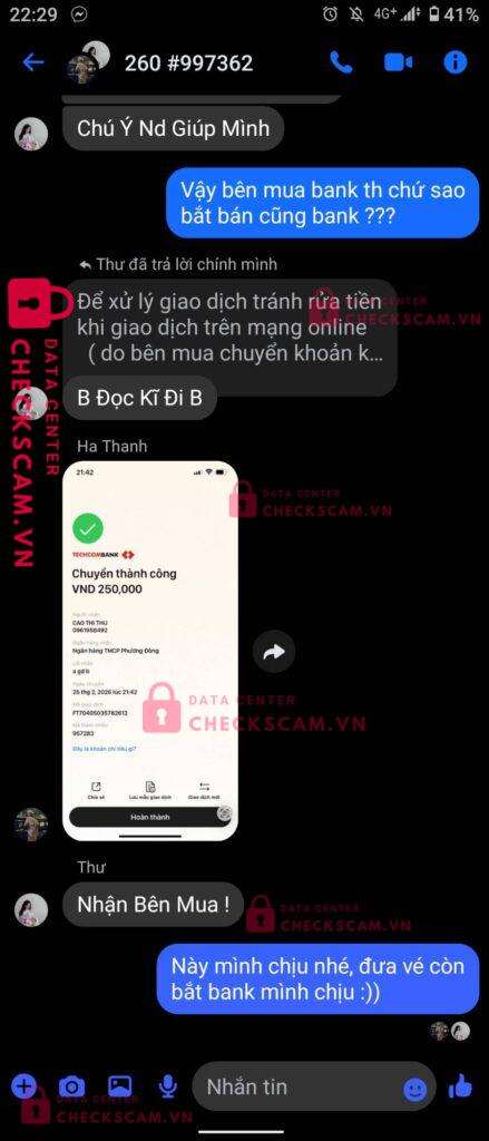 Ảnh bằng chứng