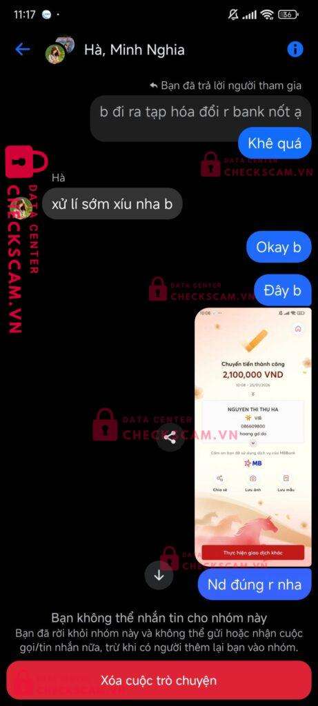 Ảnh bằng chứng