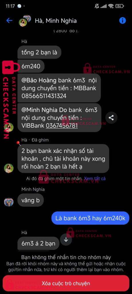 Ảnh bằng chứng