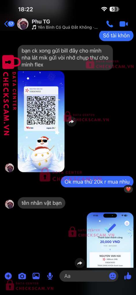 Ảnh bằng chứng