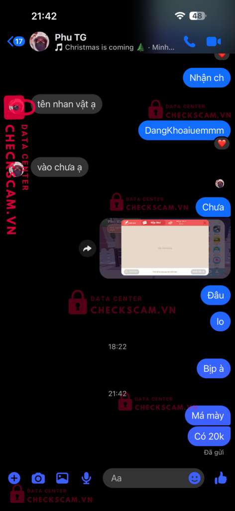 Ảnh bằng chứng