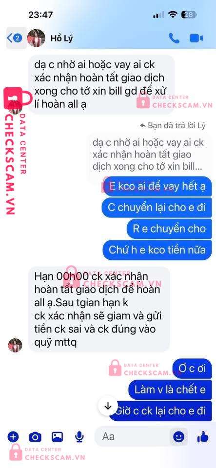 Ảnh bằng chứng
