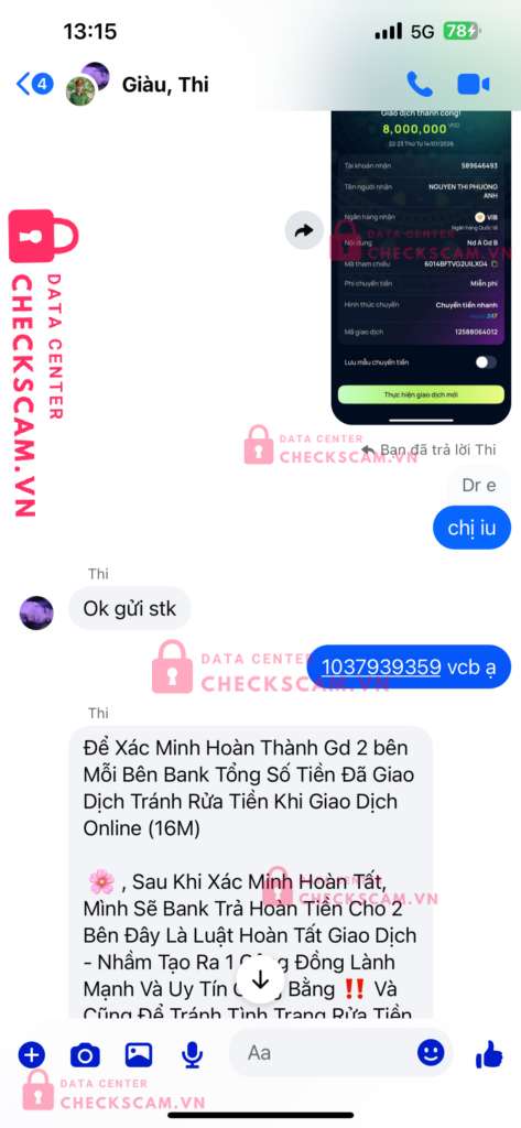 Ảnh bằng chứng