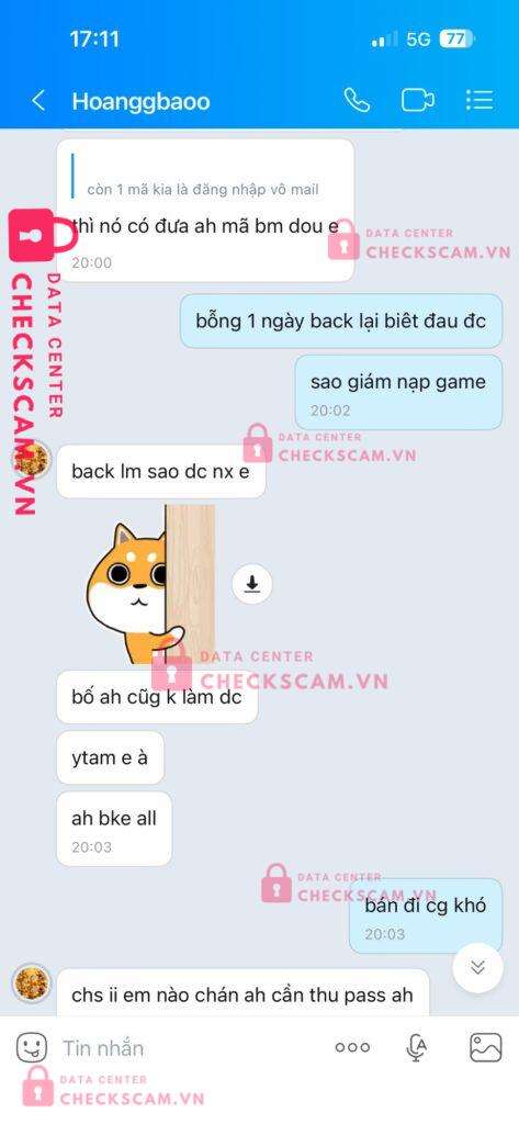 Ảnh bằng chứng