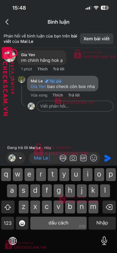 Ảnh bằng chứng