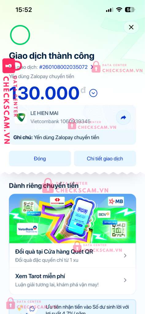 Ảnh bằng chứng
