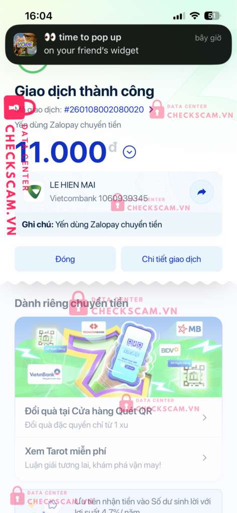 Ảnh bằng chứng
