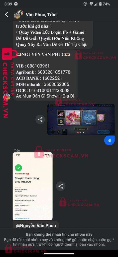 Ảnh bằng chứng