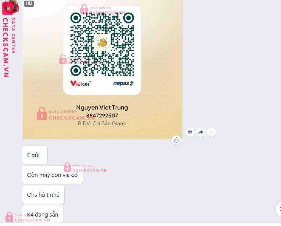 Ảnh bằng chứng