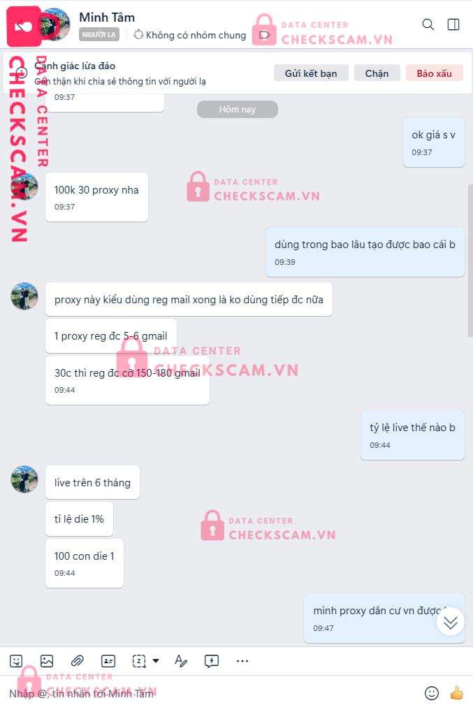 Ảnh bằng chứng