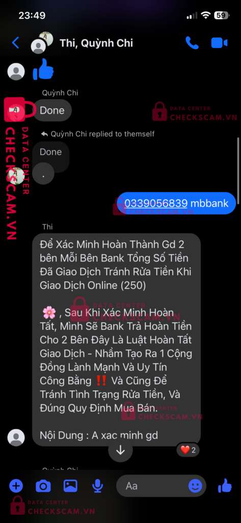 Ảnh bằng chứng
