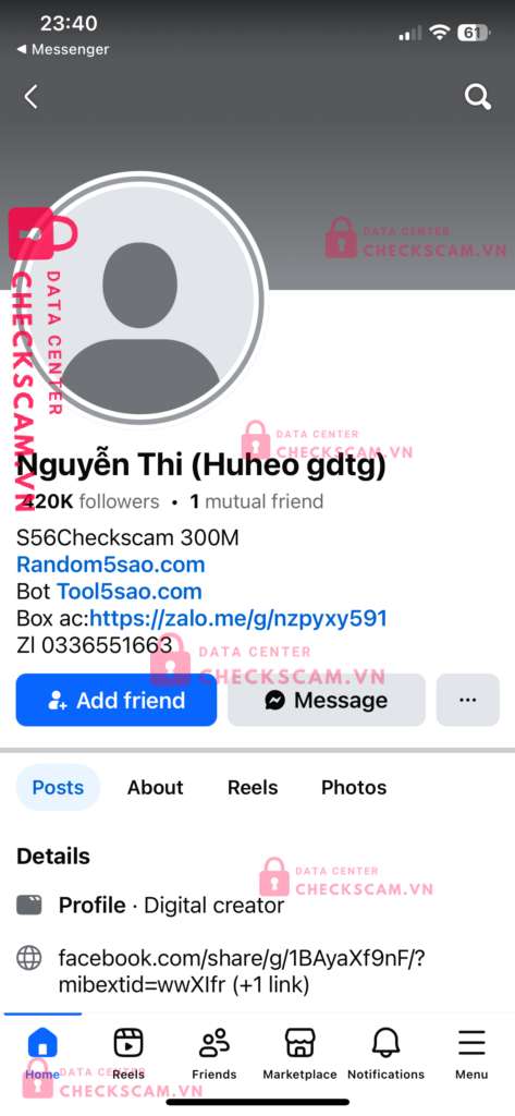 Ảnh bằng chứng