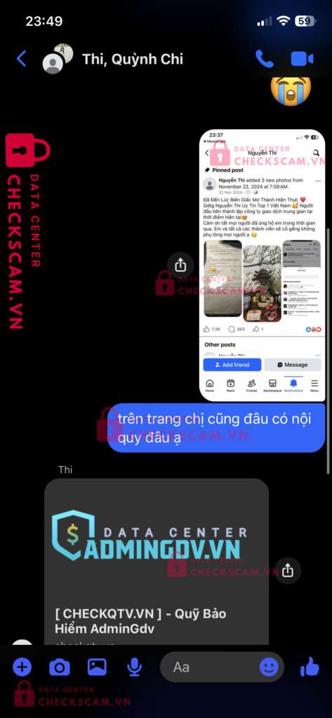 Ảnh bằng chứng