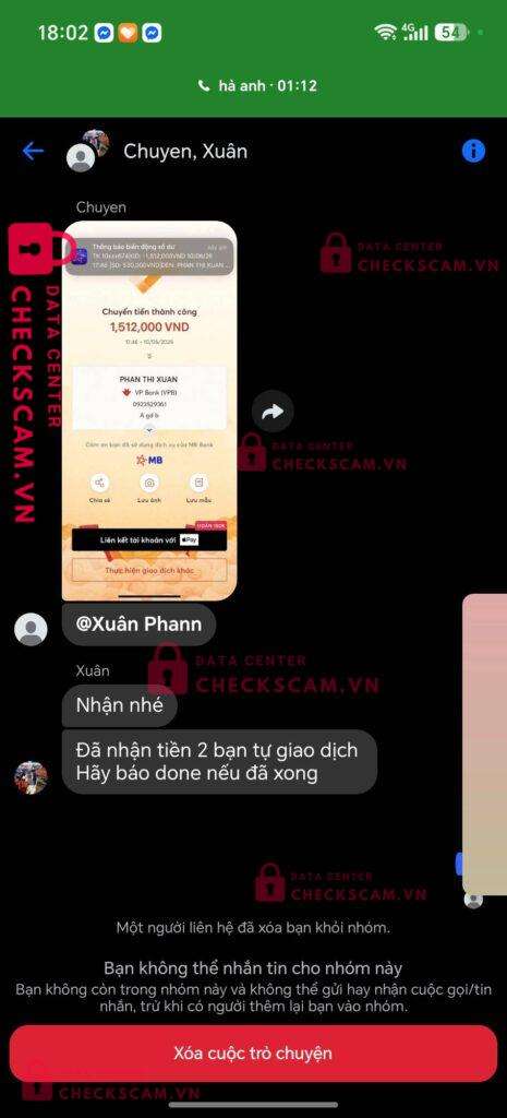 Ảnh bằng chứng