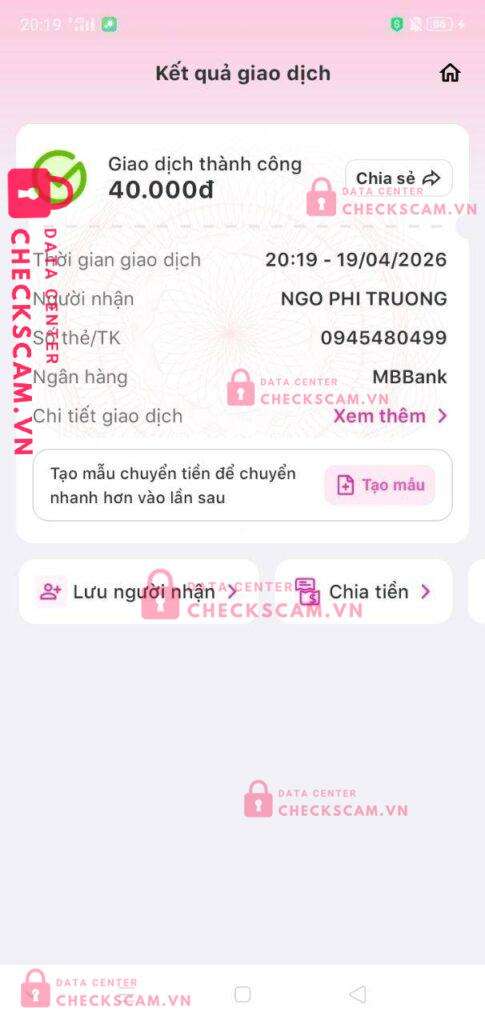 Ảnh bằng chứng