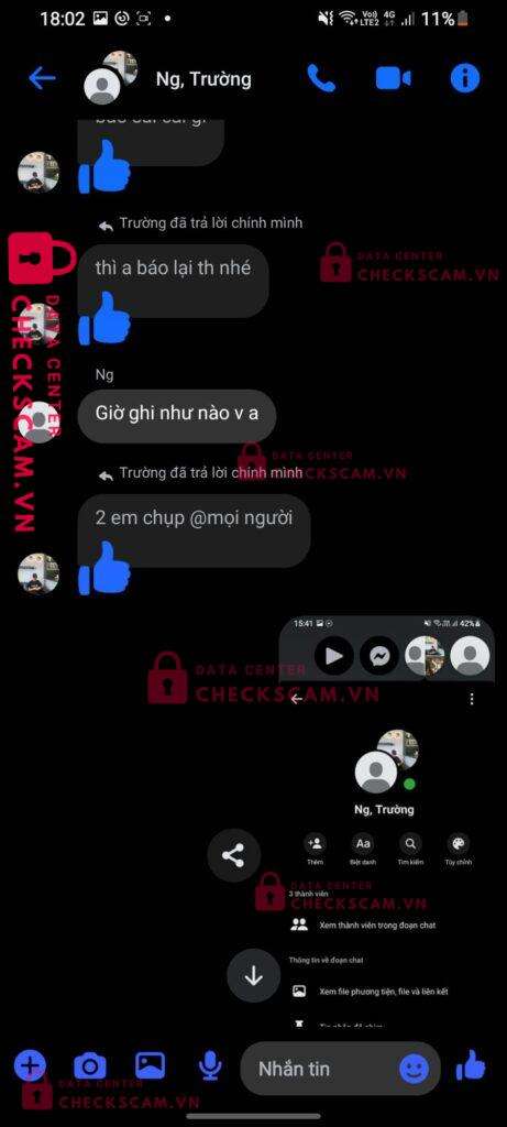 Ảnh bằng chứng