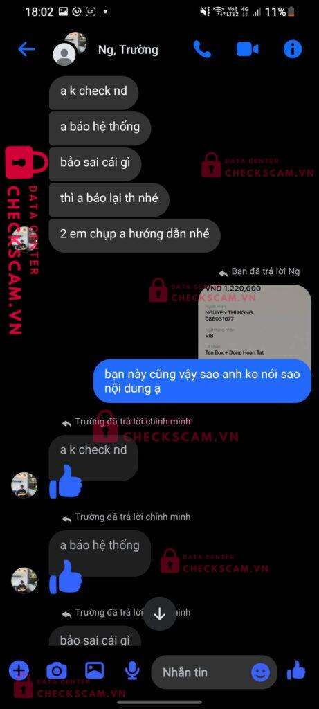 Ảnh bằng chứng