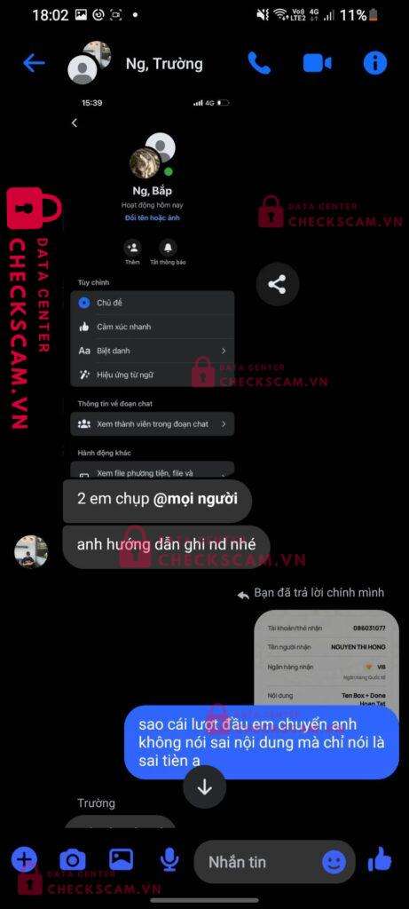 Ảnh bằng chứng