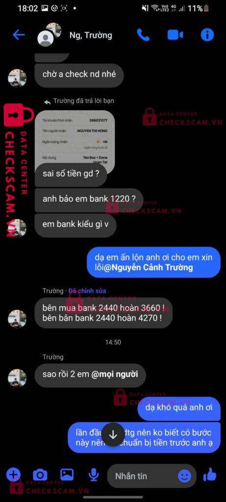 Ảnh bằng chứng