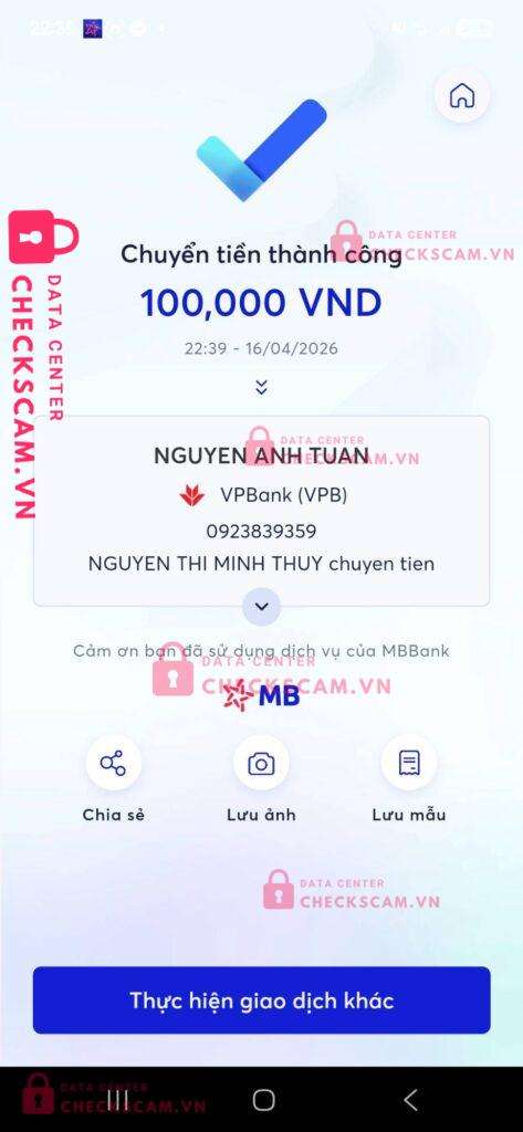 Ảnh bằng chứng
