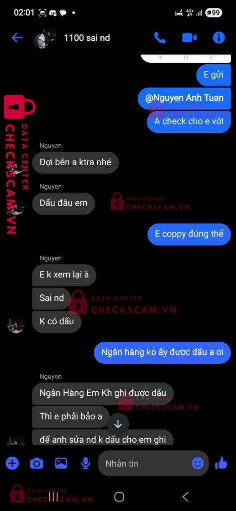 Ảnh bằng chứng