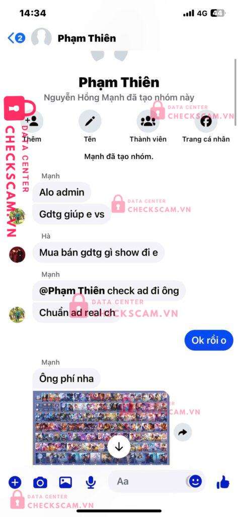 Ảnh bằng chứng